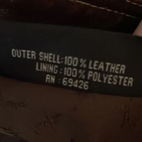 Vintage leather jacket - Picture 6 of 7